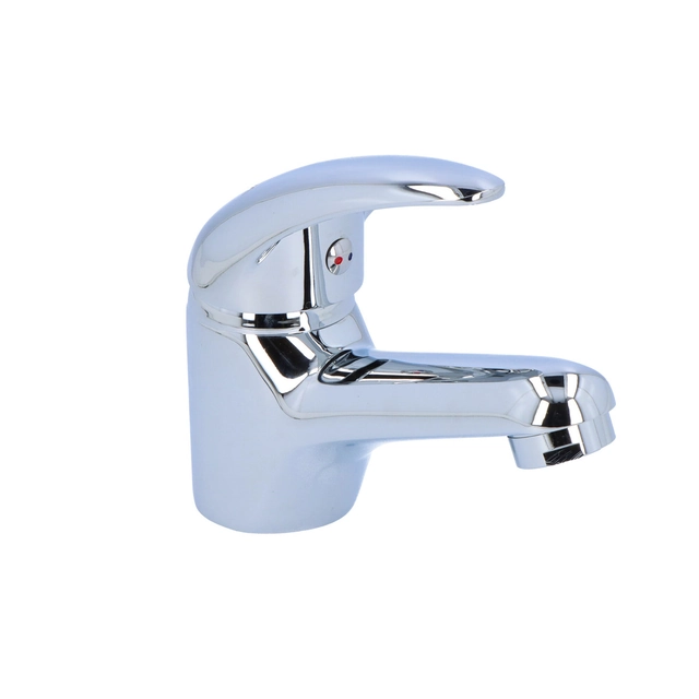 Valvex Alba single-hole standing washbasin mixer with chrome drain plug