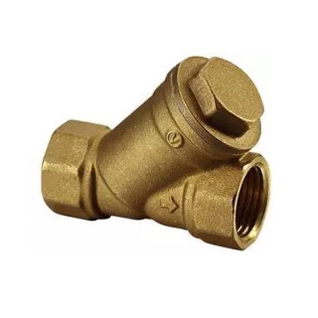 VALVEX PIZA brass filter with stainless steel insert 1/2 "FF 4990000