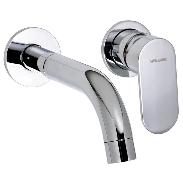 Valvex Tube washbasin mixer chrome