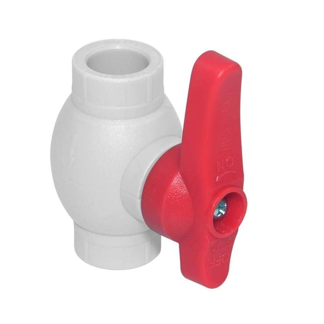 Vanne à bille 40mm en ligne - Vanne de haute qualité pour installations d'eau