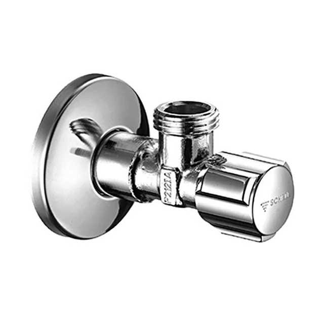 Vanne de régulation d'angle HAW835 1/2" chrome ASAG pour installations d'eau