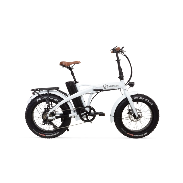 Varaneo Dinky elektriskais velosipēds balts;15,6 Ak /561,6 wh; riteņi 20*4" Produkta kods