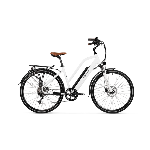 Varaneo Trekking Damen Sport E-Bike weiß; 14,5 Ah / 522 Wh; Räder 700 * 40C (28 ")