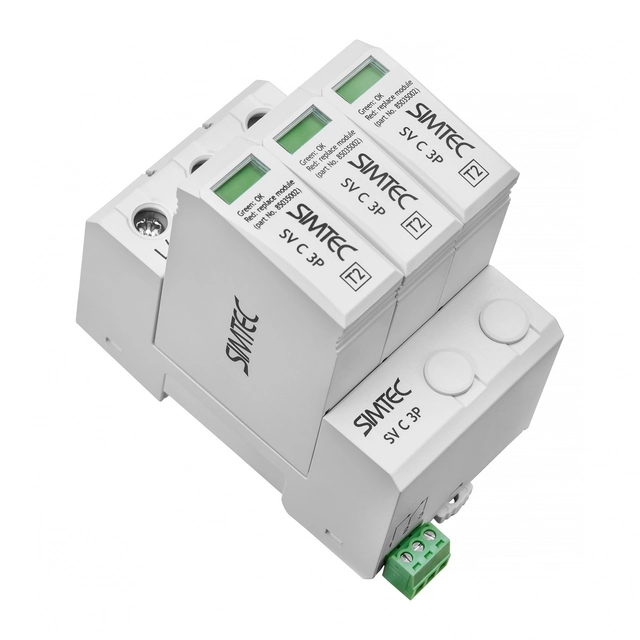 VARISTOR-LIIGEPÜÜK FOTOOLTAPAIGALDAMISELE SV C 3P SIMTEC