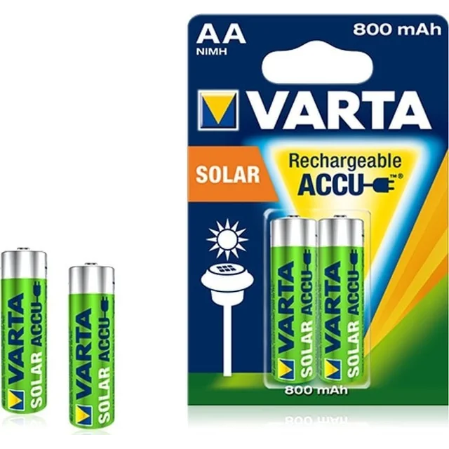 Varta 1x Baterija R-06 AA 800mAh NiMH Varta saulės