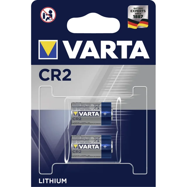Varta Batteri CR2 20 st.