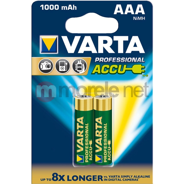 Varta Batterielektronik AAA / R03 1000mAh 2 stk.