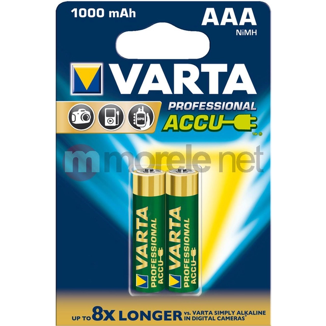 Varta Battery Electronics AAA / R03 1000mAh 2 τεμ.