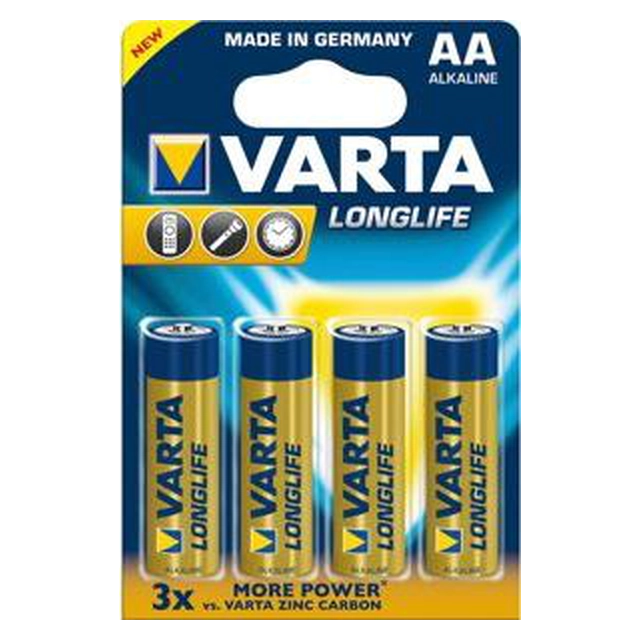Varta LongLife Extra AA akumulators / R6 20 gab.