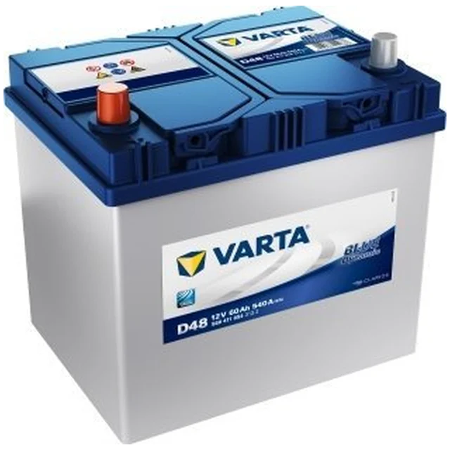 Varta VARTA Mėlyna Dynamic D48 (560411054) 60Ah accumulatore