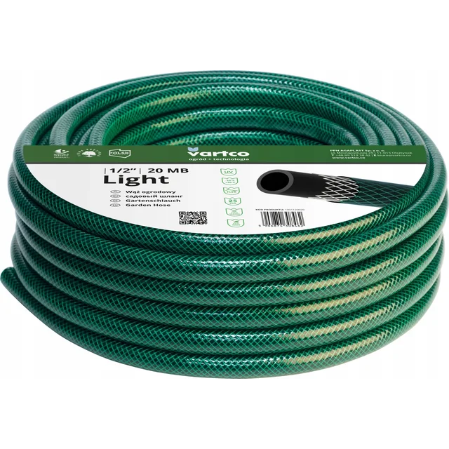 Vartco Garden hose 3/4" 10m 3-ply LIGHT Vartco LIGHT 1001340010