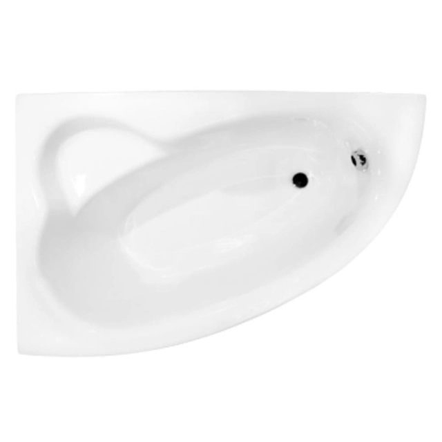 Vasca da bagno asimmetrica Besco Natalia 150x100 sinistra - ULTERIORE SCONTO 5% PER CODICE BESCO5