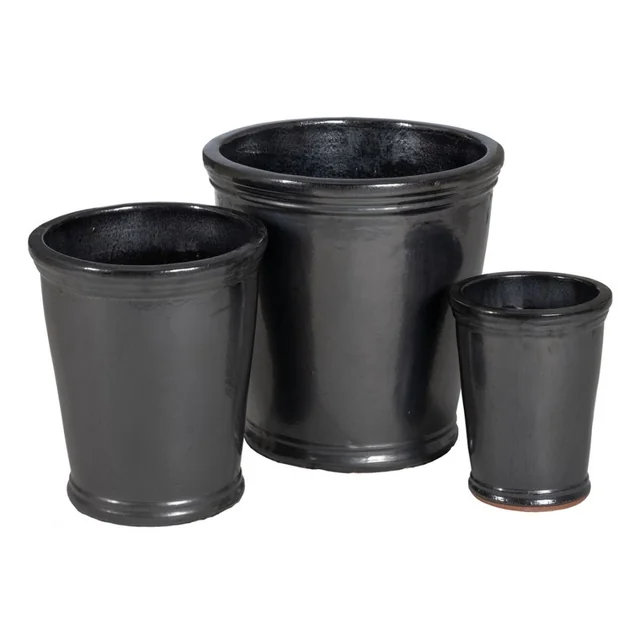 Vaso Cerâmica 46 x 46 x 47 cm (3 Peças)