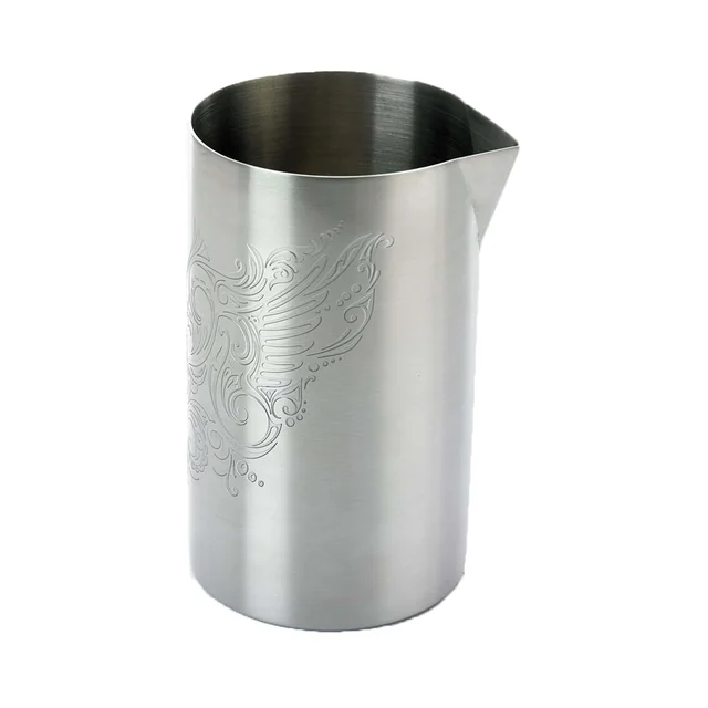 Vaso de bartender, doble pared, acero inoxidable