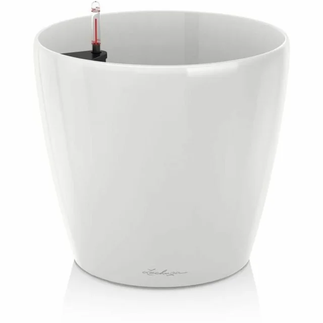 Vaso de flores Lechuza autoirrigável Branco Ø 60,0 x 55,5 cm