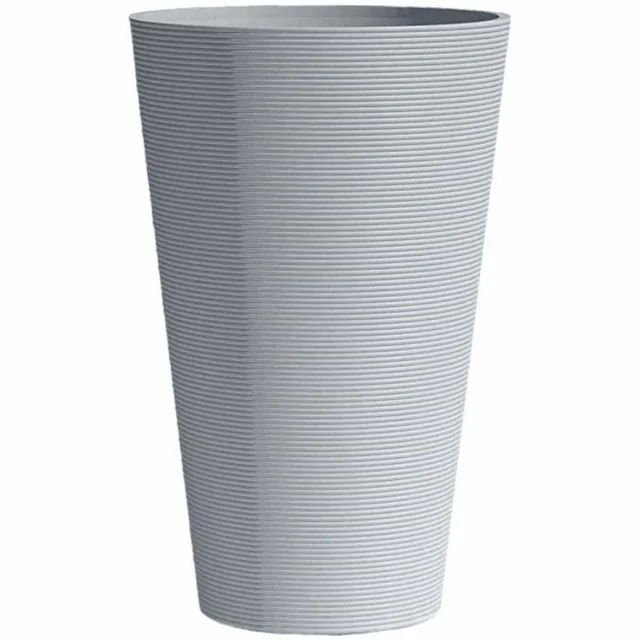 Vaso de flores para identificação de jardim