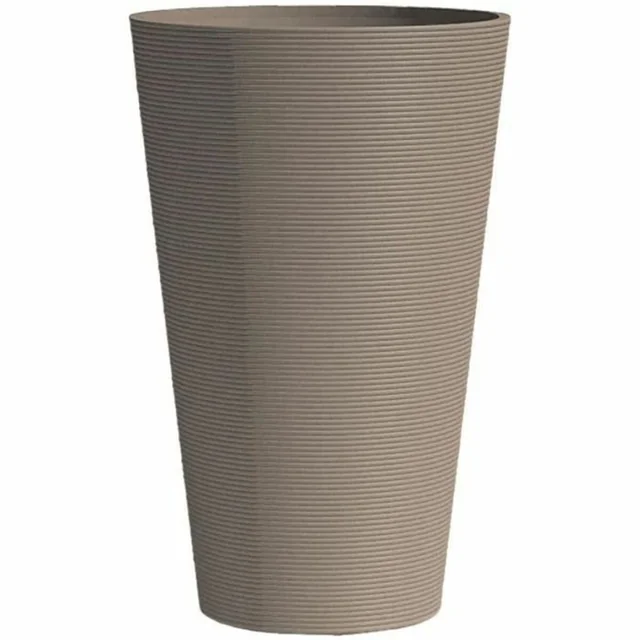 Vaso de flores para identificação de jardim