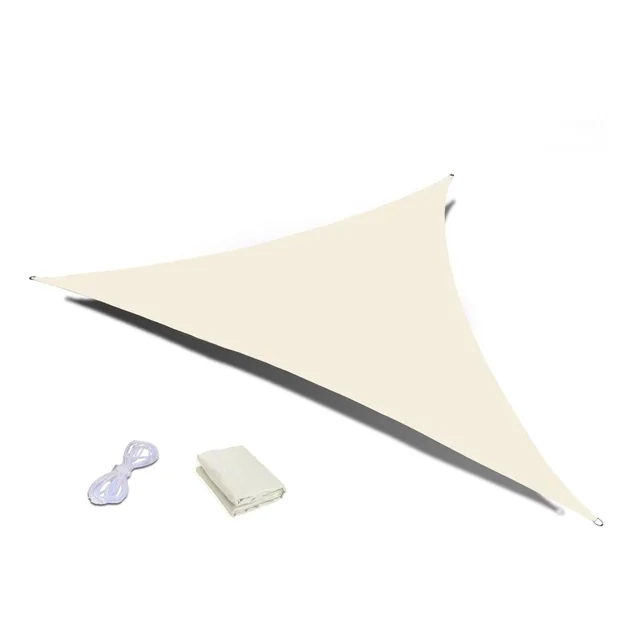 Vela parasole impermeabile 5x5x5m ModernHome - beige