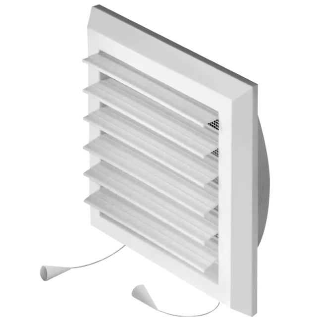 Вентилационна решетка Awenta Plus бяла T38 175x175mm