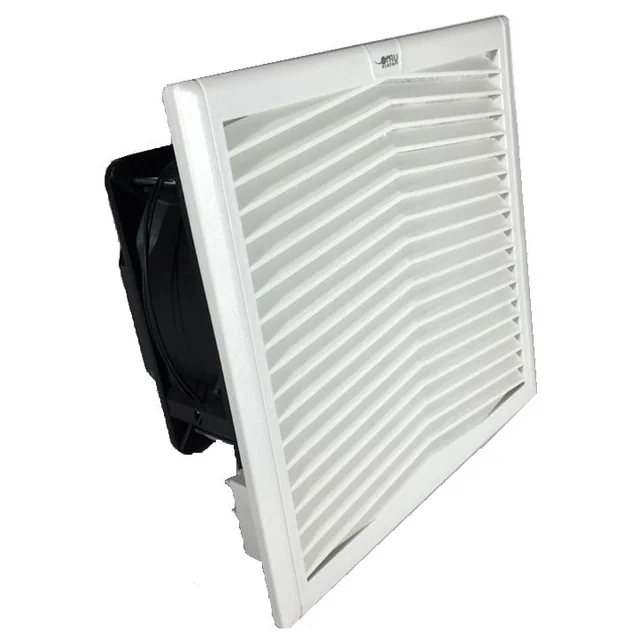 Ventilador com filtro para painéis elétricos 255x255mm 47W 520m3 230V IP54