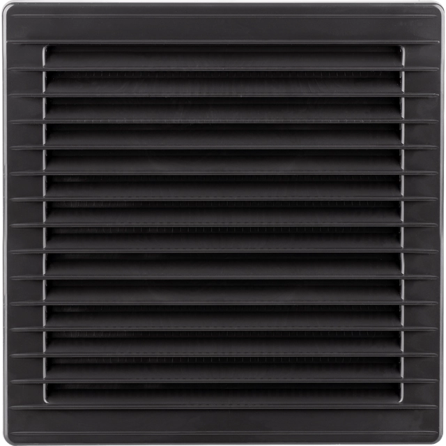 Ventilation grille with an insect mesh AKUzSg 140x140 graphite