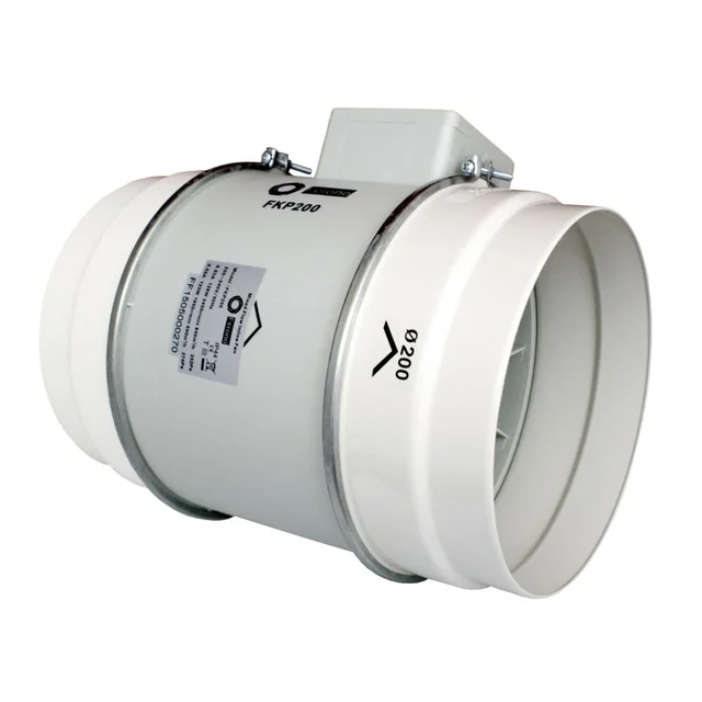 Ventilatore da canale FKP200 FERONO Plastica 200mm