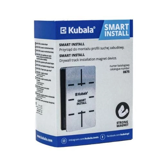 Verktyg för självmontering av Kubala Smart Install 0675 gipsskivor