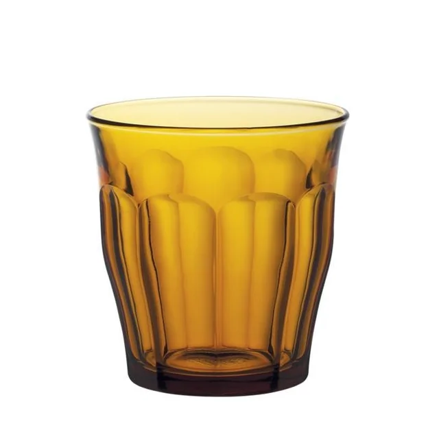 Verre AMBRE PICARDIE 031L 6 pcs o90x(H)94mm