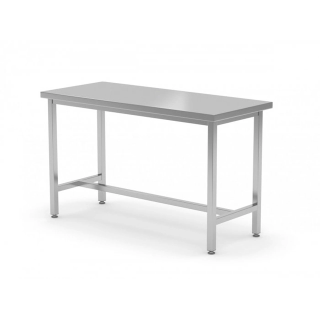 Versterkte centrale tafel zonder plank 1000 x 700 x 850 mm POLGAST 111107 111107