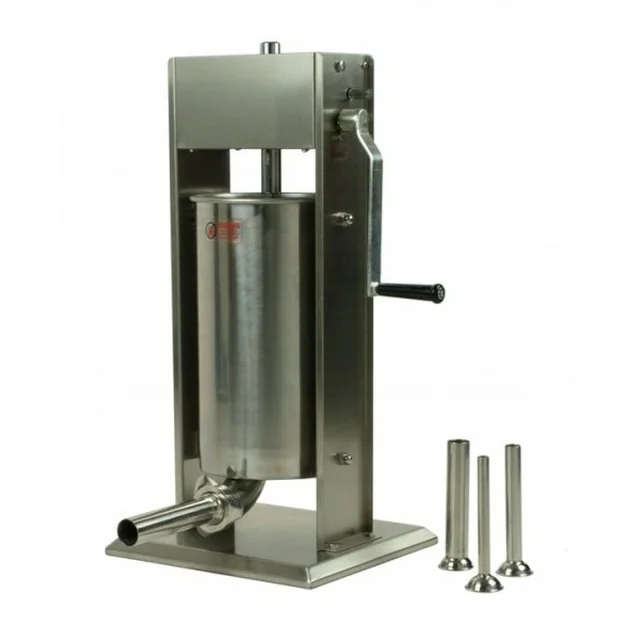 VERTICAL FILLER FOR SAUSAGE 15L STAINLESS STAINLESS STEEL INVEST HORECA SV-15