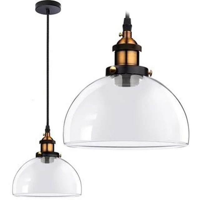 Verto C hanging glass ceiling lamp