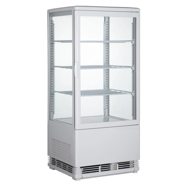 Vetrina refrigerata per pasticceria, bianca RT-78L