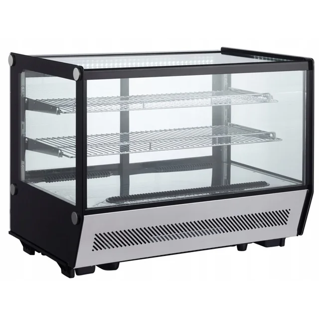 Vetrina refrigerata per ristoranti, bar 160l 880x568x686 Nera