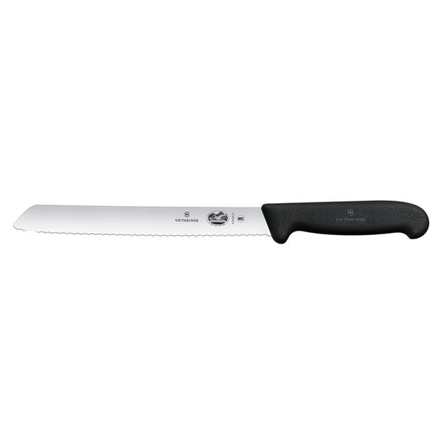 Victorinox Fibrox bread knife black serrated