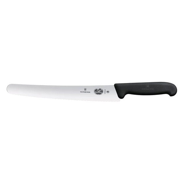 Victorinox Fibrox Dantytas konditerinis peilis 26 cm juodas