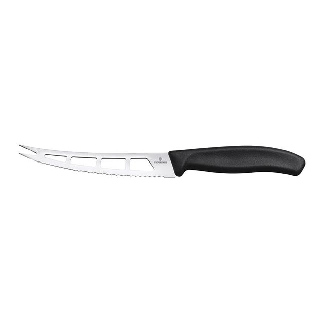 Victorinox Swiss Classic Nôž na maslo a syr 13 cm, čierny