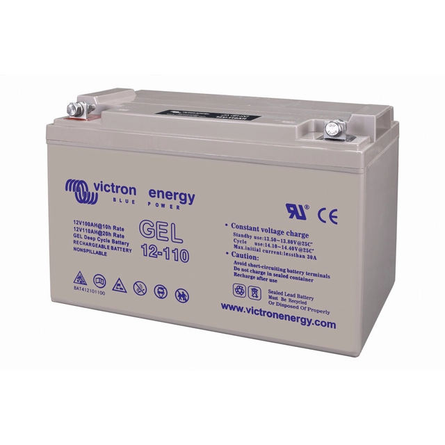 Victron Energy 12V/110Ah AGM Deep Cycle cyklisk / solcellebatteri