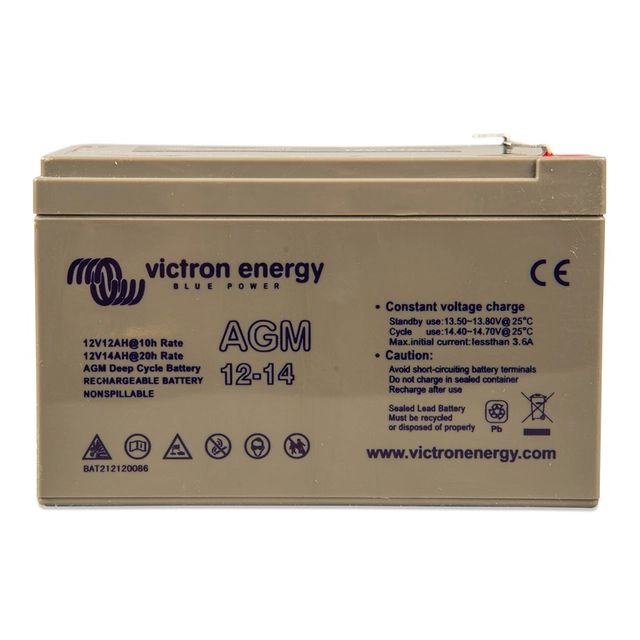 Victron Energy 12V/14Ah AGM Deep Cycle cíclica / bateria solar