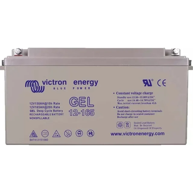 Victron Energy Akumulator VICTRON ENERGY GEL Deep Cycle 12V/165Ah (BAT412151104)