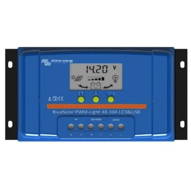 Victron Energy BlueSolar LCD e USB 12-24V/20A