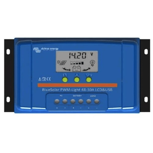 Victron Energy BlueSolar LCD ir USB 12-24V/5A