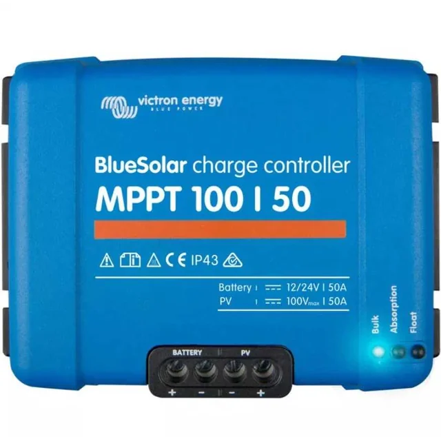 Victron Energy BlueSolar MPPT 100/50 įkrovimo valdiklis