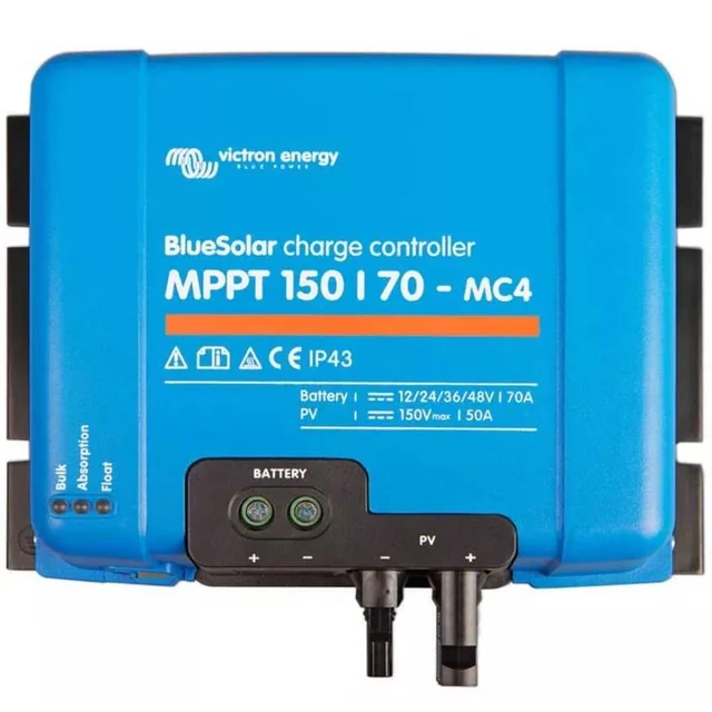 Victron Energy BlueSolar MPPT 150/70 - MC4 įkrovimo valdiklis