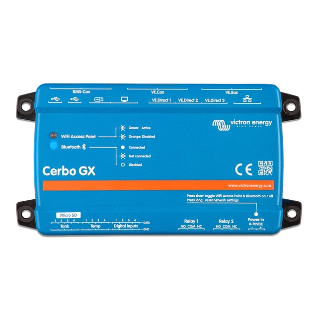 Victron Energy Cerbo GX online monitoring