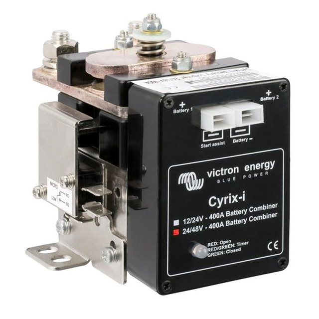 Victron Energy Cyrix 12/24V-400A Smart Battery jungtis