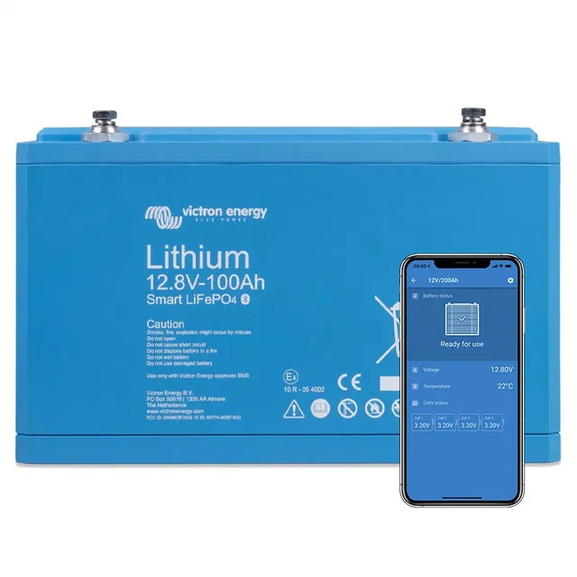 VICTRON ENERGY LiFePO4 12,8V/100Ah Älykäs akku