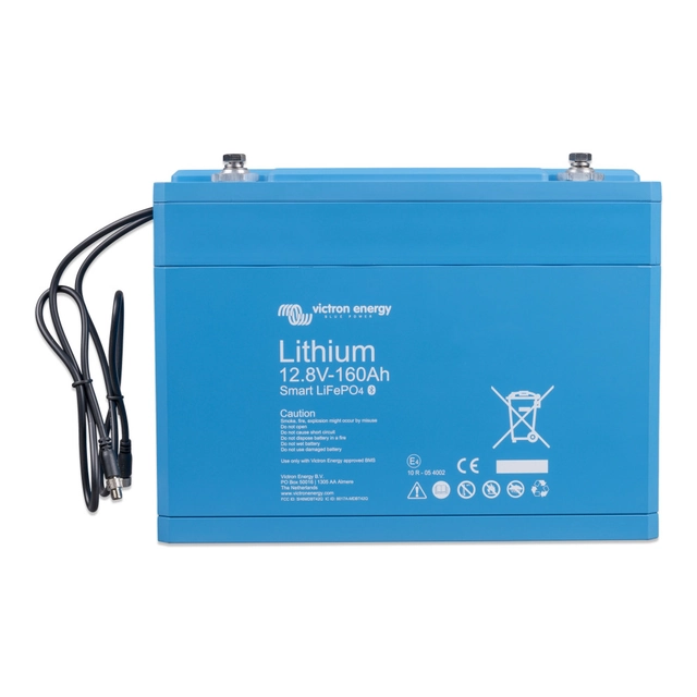 Victron Energy LiFePO4 12,8V/180Ah - Batería inteligente de fosfato de hierro y litio