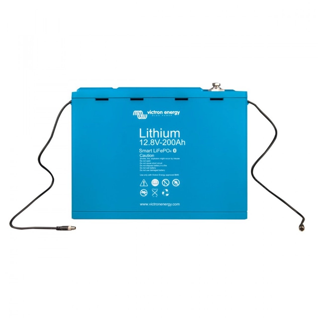 Victron Energy LiFePO4 12,8V/200Ah - Bateria inteligente de fosfato de ferro e lítio