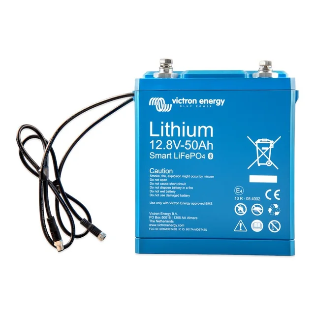 Victron energy LiFePO4 battery 12,8V/50Ah - Smart