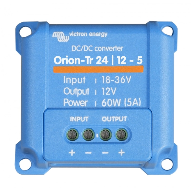 Victron Energy Orion-Tr 24/12-5 (60W) DC/DC keitiklis; 18-35V / 12V 5A; 60W